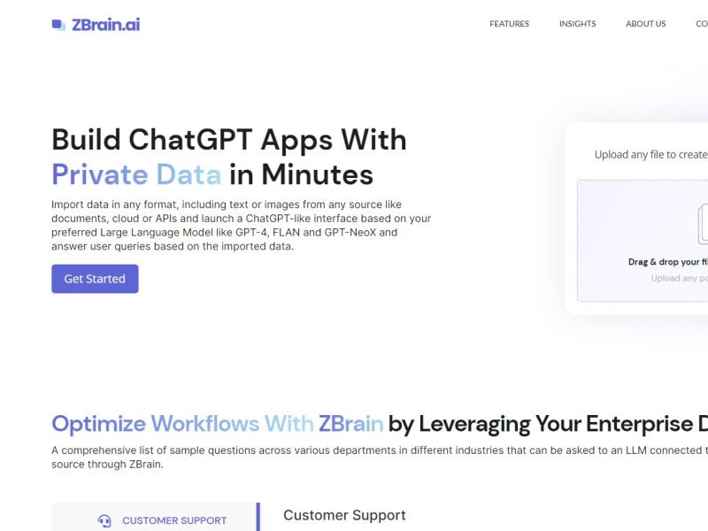 هوش مصنوعی Zbrain با برقراری ارتباط بین کسب‌وکار شما با اطلاعات ، پتانسیل کامل کسب و کار خود را میتوانید بررسی کنید