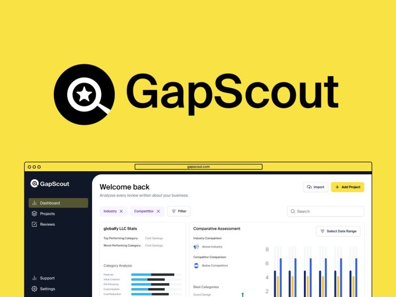 هوش مصنوعی GapScout تجزیه و تحلیل شکاف های کلیدی در بازار