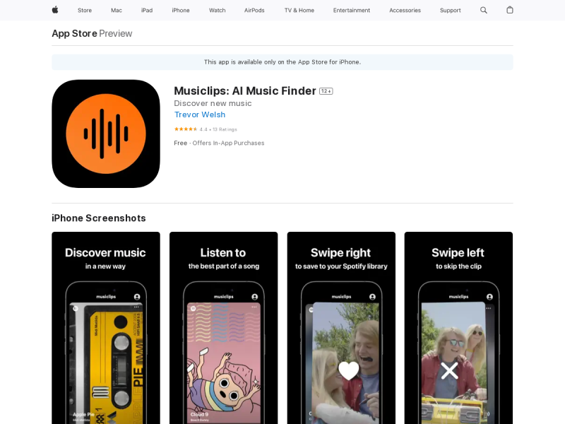 هوش مصنوعی MusicLips یک برنامه کشف موسیقی Spotify است که به شما کمک می کند موسیقی جدیدی پیدا کنید که مطابق با ترجیحات موسیقی شما باشد