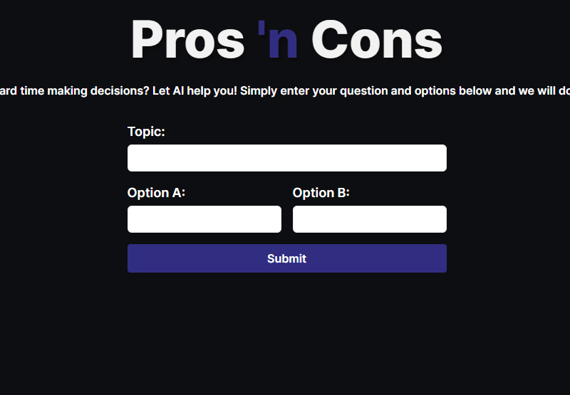 هوش مصنوعی Pros 'n Cons تجزیه و تحلیل از جوانب مثبت و منفی هر انتخاب ، با یک توصیه شخصی